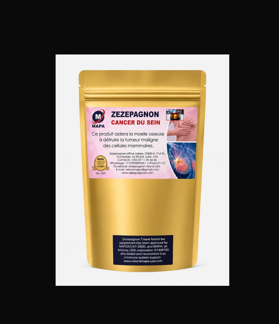 ZEZEPAGNON CANCER DU SEIN PETIT