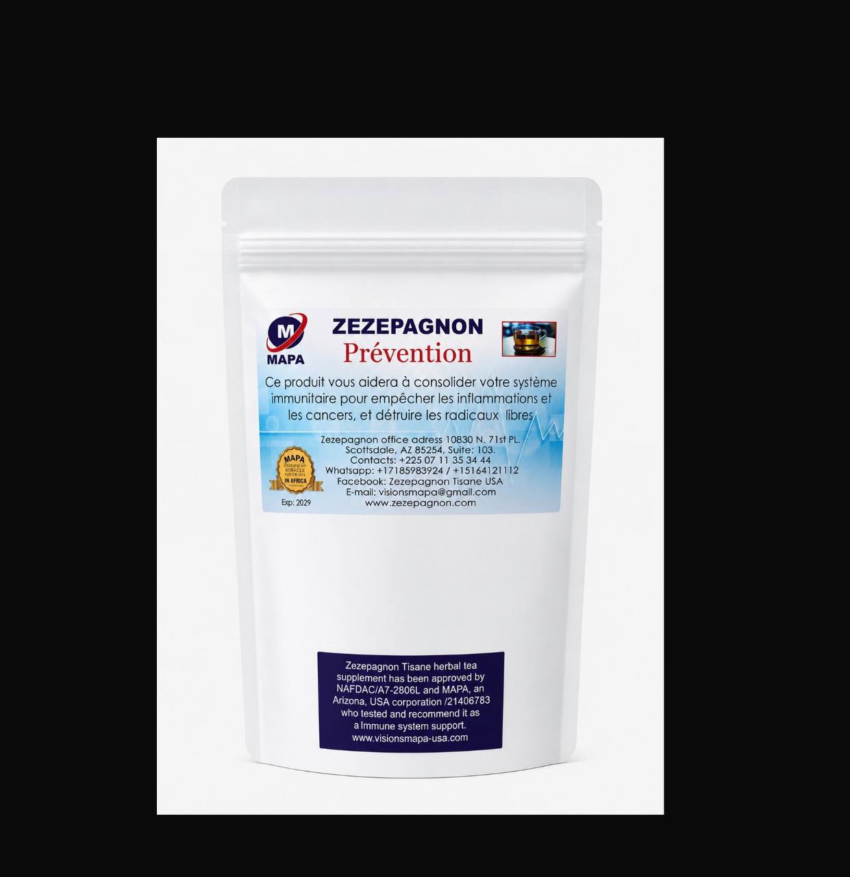 ZEZEPAGNON PREVENTION