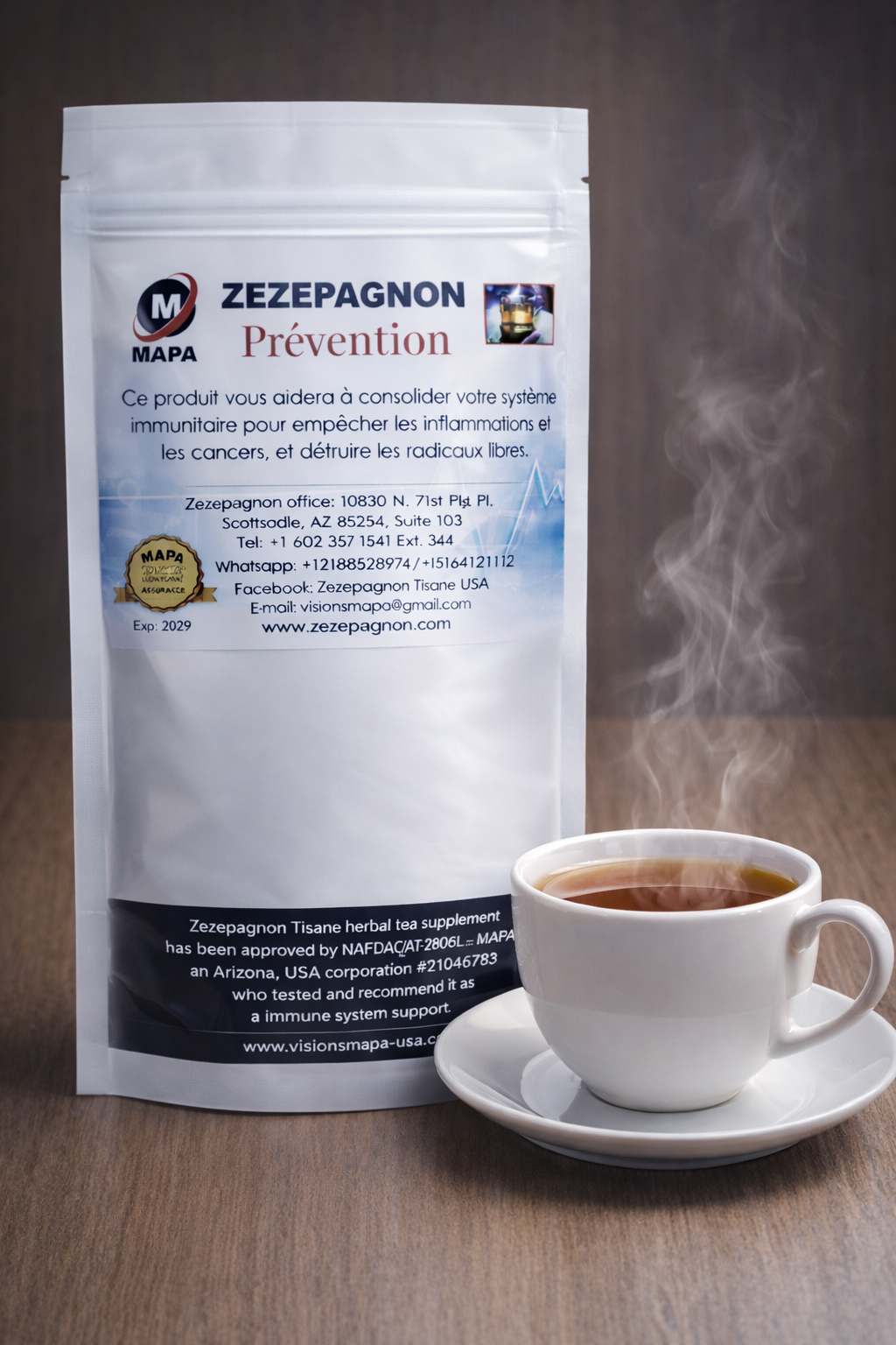 ZEZEPAGNON PREVENTION